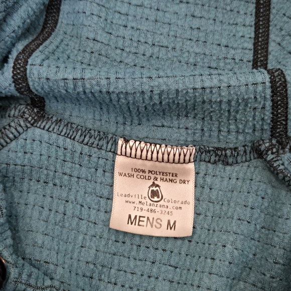 Melanzana Micro Grid Hoodie Marine Men's M - Picture 8 of 8